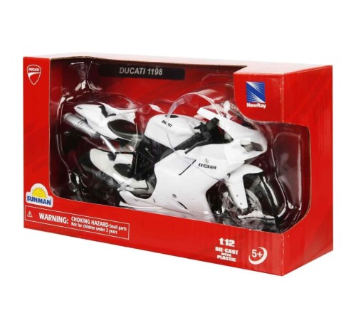 57143 SUN- Ducatı 1198 Kırmızı 1 :12 57143 SUN- Ducatı 1198 Kırmızı 1 :12