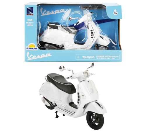 57243 SUN- Vespa GTS 300 Super Beyaz Motor 1:12 57243 SUN- Vespa GTS 300 Super Beyaz Motor 1:12