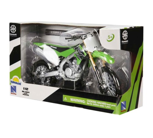 57483 SUN- Kawasakı KX450 Yeşil 1:12 57483 SUN- Kawasakı KX450 Yeşil 1:12