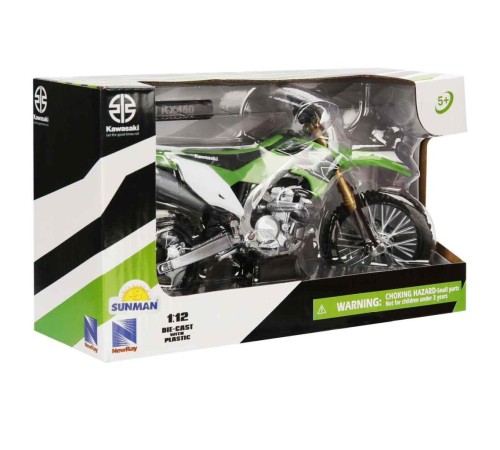 57483 SUN- Kawasakı KX450 Yeşil 1:12 57483 SUN- Kawasakı KX450 Yeşil 1:12