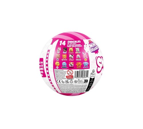Nessi World 5UA00000 Snackles Aburcubur Surpriz Peluş 12 cm Nessi World 5UA00000 Snackles Aburcubur Surpriz Peluş 12 cm