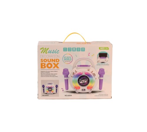 6005 KUTULU MİKROFONLU MÜZİK KUTUSU 12