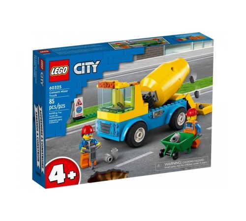 60325 Lego City - Beton Mikseri 85 parça +4 yaş 60325 Lego City - Beton Mikseri 85 parça +4 yaş