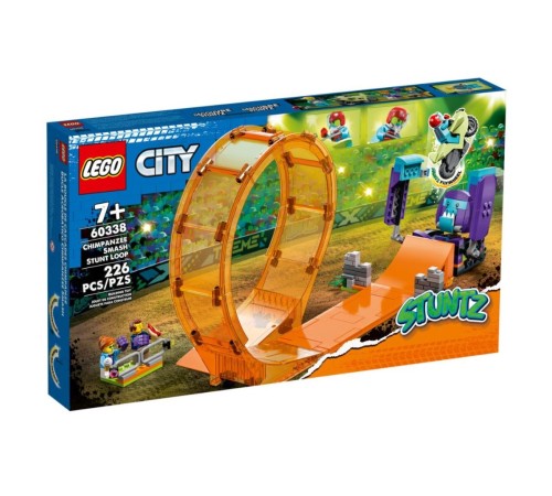 60338 Lego City - Şempanze Yumruğu Gösteri Çemberi 226 parça +7 yaş