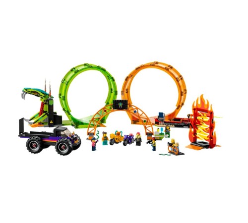 60339 Lego City - Çift Çemberli Gösteri Arenası 598 parça +7 yaş 60339 Lego City - Çift Çemberli Gösteri Arenası 598 parça +7 yaş