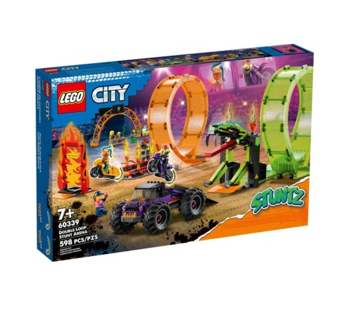 60339 Lego City - Çift Çemberli Gösteri Arenası 598 parça +7 yaş 60339 Lego City - Çift Çemberli Gösteri Arenası 598 parça +7 yaş