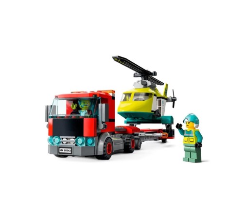 60343 LEGO® City - Kurtarma Helikopteri Nakliyesi 215 parça +5 yaş 60343 LEGO® City - Kurtarma Helikopteri Nakliyesi 215 parça +5 yaş