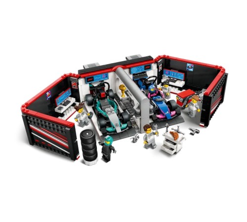 60444 Lego City F1 Garajı ve Mercedes-AMG ve Alpine Arabaları 678 parça +7 yaş 60444 Lego City F1 Garajı ve Mercedes-AMG ve Alpine Arabaları 678 parça +7 yaş