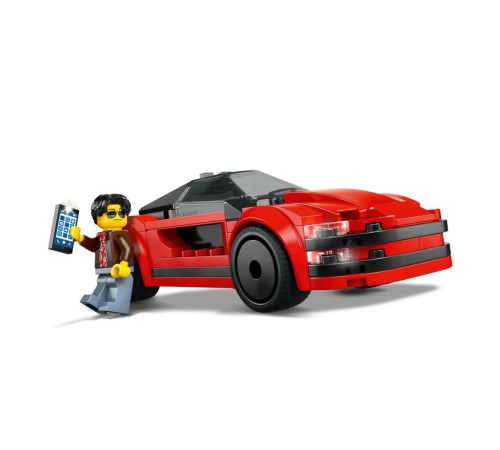 60448 Lego City Kırmızı Spor Araba 109 parça +5 yaş 60448 Lego City Kırmızı Spor Araba 109 parça +5 yaş
