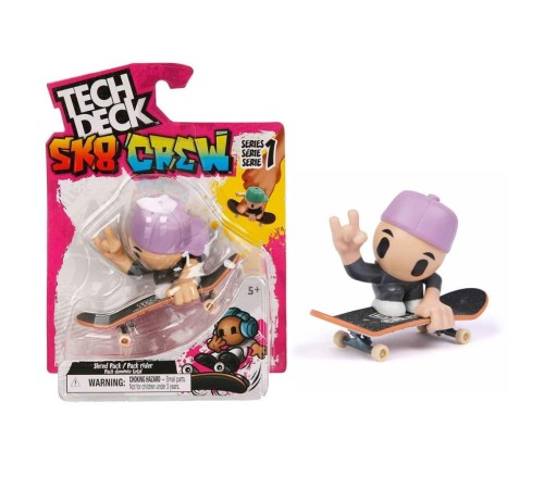 6071054 Tech Deck SK8 Crew Tekli Paket 6071054 Tech Deck SK8 Crew Tekli Paket