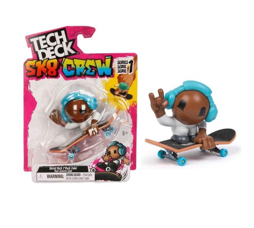6071054 Tech Deck SK8 Crew Tekli Paket 6071054 Tech Deck SK8 Crew Tekli Paket