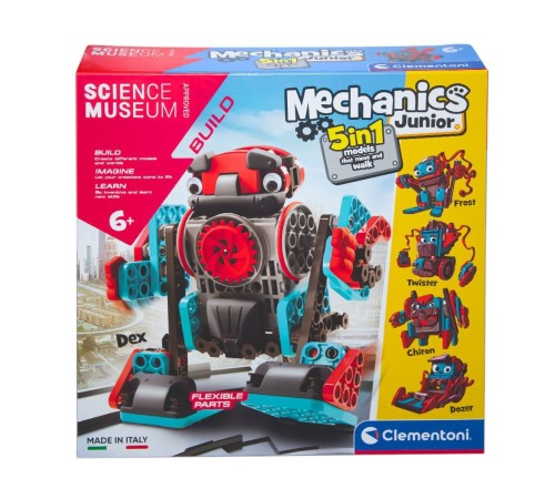 61360TR Mechanics Junior Hareketli Robotlar 5in1 +6 yaş 61360TR Mechanics Junior Hareketli Robotlar 5in1 +6 yaş