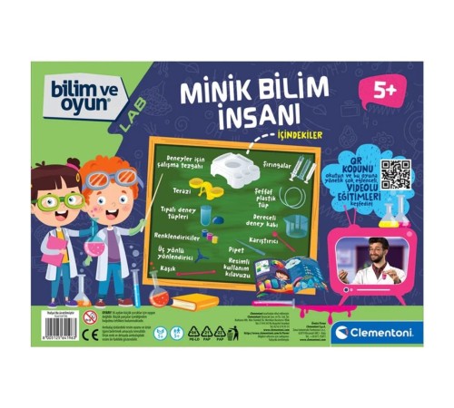 64196 Bilim ve Oyun - Minik Bilim İnsanı +5 yaş 64196 Bilim ve Oyun - Minik Bilim İnsanı +5 yaş