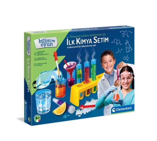 64228 İlk Kimya Setim - Bilim ve Oyun +8 yaş 64228 İlk Kimya Setim - Bilim ve Oyun +8 yaş