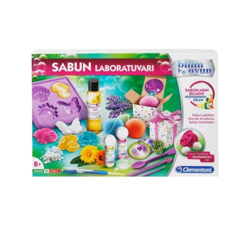 64433 Bilim ve Oyun - Sabun Laboratuvarı +8 yaş 64433 Bilim ve Oyun - Sabun Laboratuvarı +8 yaş