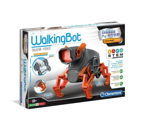 64441 Robotik Laboratuvarı - Walkingbot +8 yaş 64441 Robotik Laboratuvarı - Walkingbot +8 yaş