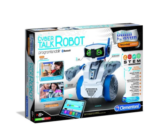 64447 Cyber Talk Robot - Robotik Laboratuvarı +8 yaş 64447 Cyber Talk Robot - Robotik Laboratuvarı +8 yaş