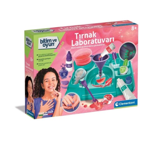 64471 Bilim ve Oyun - Tırnak Laboratuvarı +8 yaş 64471 Bilim ve Oyun - Tırnak Laboratuvarı +8 yaş