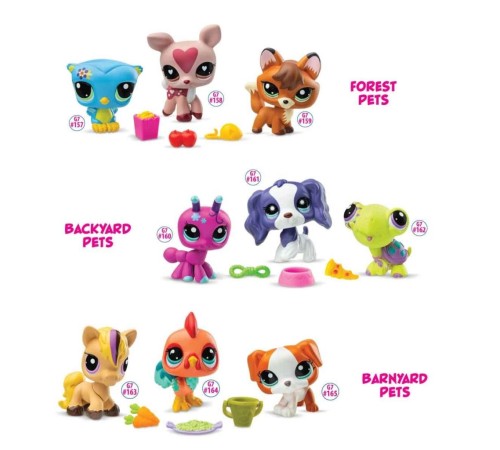 6469 SUN-Littlest Pet Shop Minişler 3’lü Figür Setİ