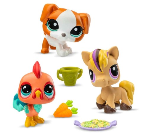 6469 SUN-Littlest Pet Shop Minişler 3’lü Figür Setİ