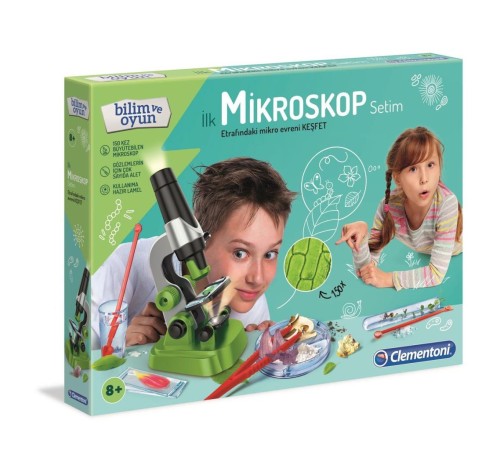 64963 İlk Mikroskop Setim - Bilim ve Oyun +8 yaş 64963 İlk Mikroskop Setim - Bilim ve Oyun +8 yaş