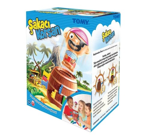 7028 Tomy Şakacı Korsan 6-99 yaş 7028 Tomy Şakacı Korsan 6-99 yaş