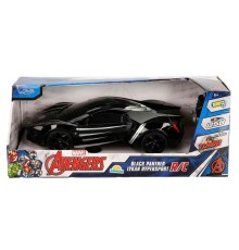 7037 Kumandalı 1:16 Avengers Black Panther Lykan Hypersport Araba