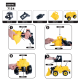 7134 Dev Dozer -Dolu Oyuncak