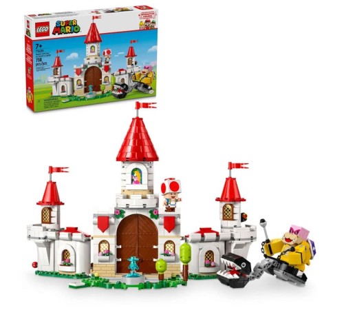 71435 Lego Super Mario Peachin Kalesinde Roy ile Savaş 738 parça +7 yaş 71435 Lego Super Mario Peachin Kalesinde Roy ile Savaş 738 parça +7 yaş