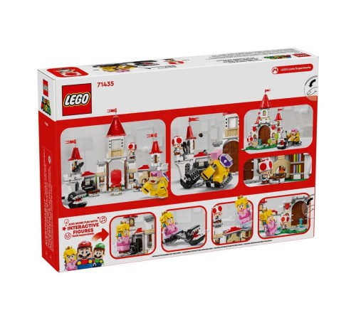 71435 Lego Super Mario Peachin Kalesinde Roy ile Savaş 738 parça +7 yaş 71435 Lego Super Mario Peachin Kalesinde Roy ile Savaş 738 parça +7 yaş