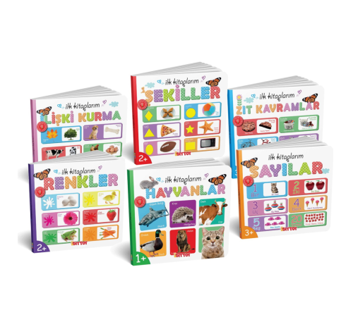 7202 İLK KİTAPLARIM 6LI SET 7202 İLK KİTAPLARIM 6LI SET