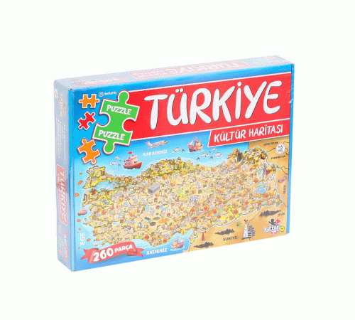 7213 Türkiye Kültür Haritası Puzzle -Totteriq 7213 Türkiye Kültür Haritası Puzzle -Totteriq