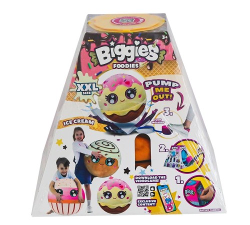 72608 Peluş Biggies Foodies Cinammon Roll Size XXL 72608 Peluş Biggies Foodies Cinammon Roll Size XXL