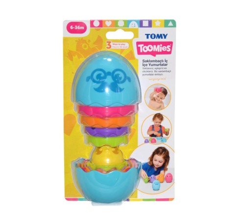 73080 Tomy - İç İçe Yumurtalar 6-36 ay 73080 Tomy - İç İçe Yumurtalar 6-36 ay