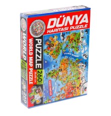 7375 Dünya Kültür Haritası Puzzle -Totteriq