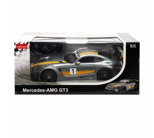 74100 Mercedes AMG GT3 2.4GHZ Işıklı Gri - Sunman