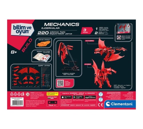 75065TR Mekanik Laboratuvarı - Uçan Ejderha +8 yaş 75065TR Mekanik Laboratuvarı - Uçan Ejderha +8 yaş