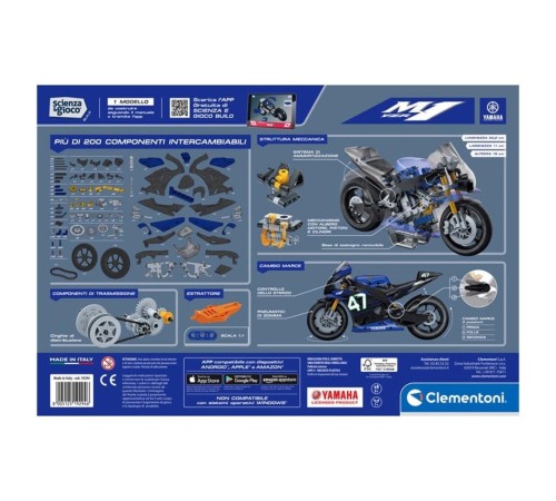 75084TR Mekanik Laboratuvarı - Yamaha M1 +8 yaş 75084TR Mekanik Laboratuvarı - Yamaha M1 +8 yaş
