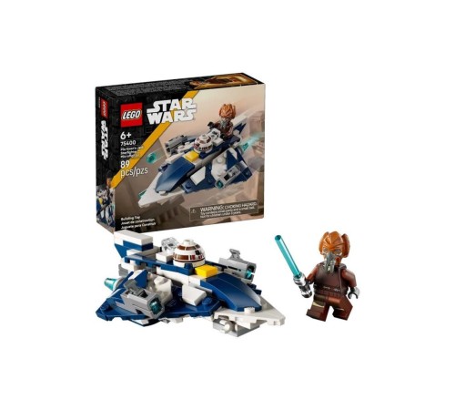 75400 Lego Star Wars Plo Koonun Jedi Starfighter Mikro Savaşçısı 89 parça +6 yaş