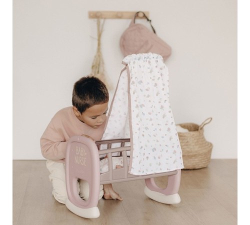 7600220373 Smoby Baby Nurse Oyuncak Bebek için Sallanan Beşik Oyun Seti +18 ay 7600220373 Smoby Baby Nurse Oyuncak Bebek için Sallanan Beşik Oyun Seti +18 ay