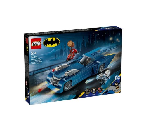 76274 Lego Marvel Batmobile Batman Harley Quinn ve Mr. Freeze 435 parça +8 yaş 76274 Lego Marvel Batmobile Batman Harley Quinn ve Mr. Freeze 435 parça +8 yaş