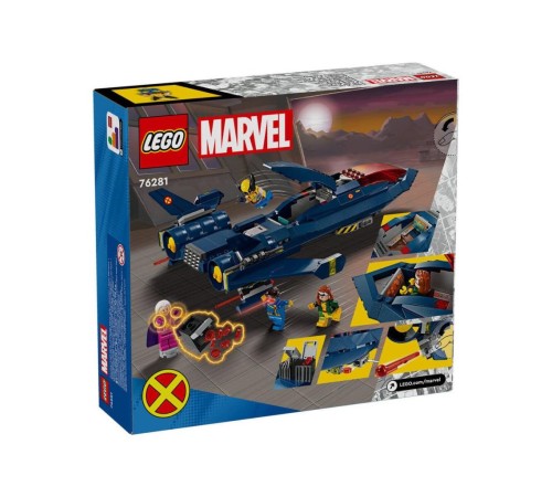 76281 LEGO® Marvel X-Men X-Jet 359 parça +8 yaş 76281 LEGO® Marvel X-Men X-Jet 359 parça +8 yaş