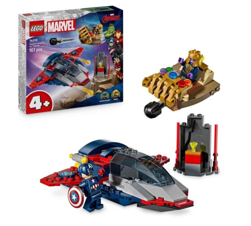 76319 Lego Marvel Kaptan Amerika Thanosa Karşı 107parça +4 yaş