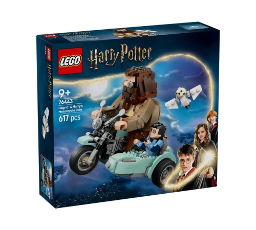 76443 Lego Harry Potter-Hagrid ve Harrynin Motosiklet Yolculuğu 617 parça +9 yaş 76443 Lego Harry Potter-Hagrid ve Harrynin Motosiklet Yolculuğu 617 parça +9 yaş