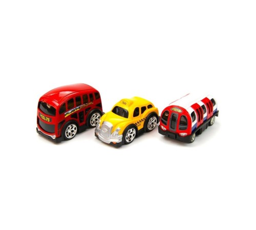 78482 Çek Bırak Şehir Araçları 10 cm 3 Parça -Vardem 78482 Çek Bırak Şehir Araçları 10 cm 3 Parça -Vardem