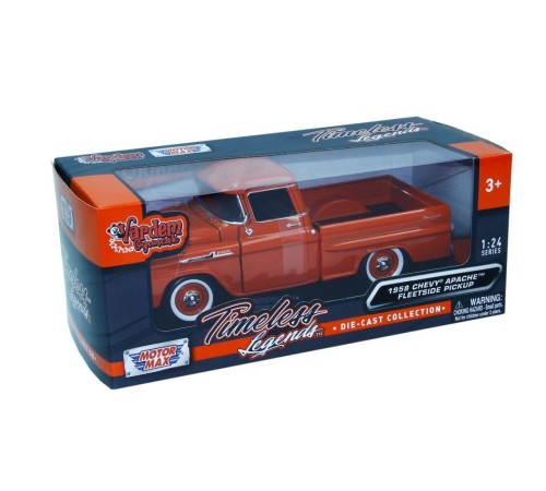 79311 1:24 1958 CHEVY APACHE FLEETLINE PICKUP 79311 1:24 1958 CHEVY APACHE FLEETLINE PICKUP