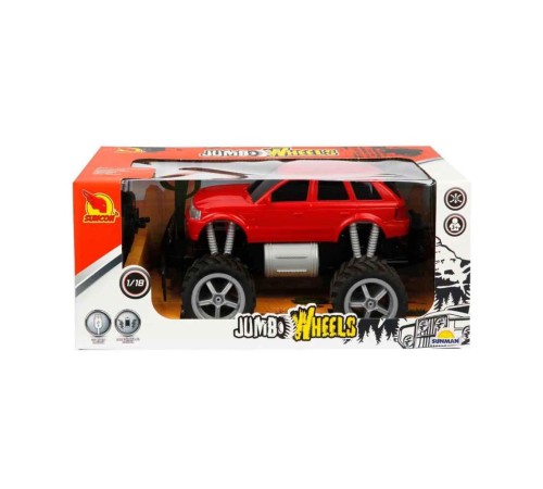 80012 1:18 Uzaktan Kumandalı Jumbo Wheels Usb Şarjlı Araba 80012 1:18 Uzaktan Kumandalı Jumbo Wheels Usb Şarjlı Araba