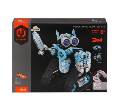 8028 IMM Mekanik Master Kumandalı Robot Araba Blokları 3IN1 398 Parça 8028 IMM Mekanik Master Kumandalı Robot Araba Blokları 3IN1 398 Parça