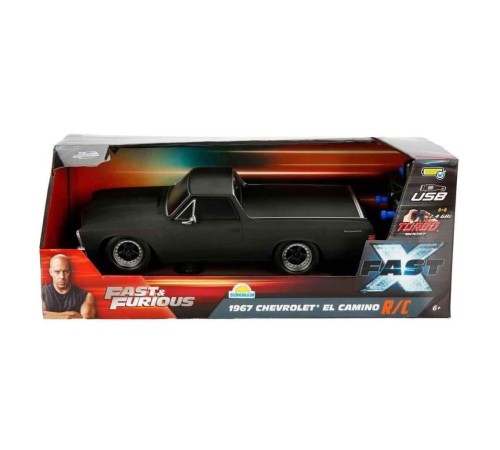 8429 1:16 Fast & Furious 1967 Chevrolet El Camino USB Şarjlı Uzaktan Kumandalı Araba 8429 1:16 Fast & Furious 1967 Chevrolet El Camino USB Şarjlı Uzaktan Kumandalı Araba