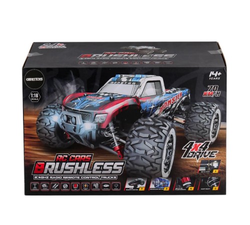 866-1602 Kumandalı 1:16 70 km/h Brusless Araba 4x4 866-1602 Kumandalı 1:16 70 km/h Brusless Araba 4x4